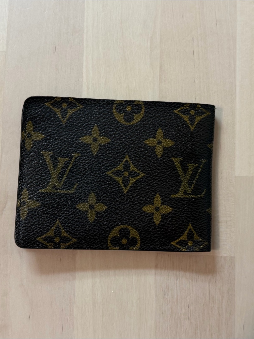 Louis Vuitton Monogram Canvas Bifold Wallet - Black and Brown - Picture 3 of 6